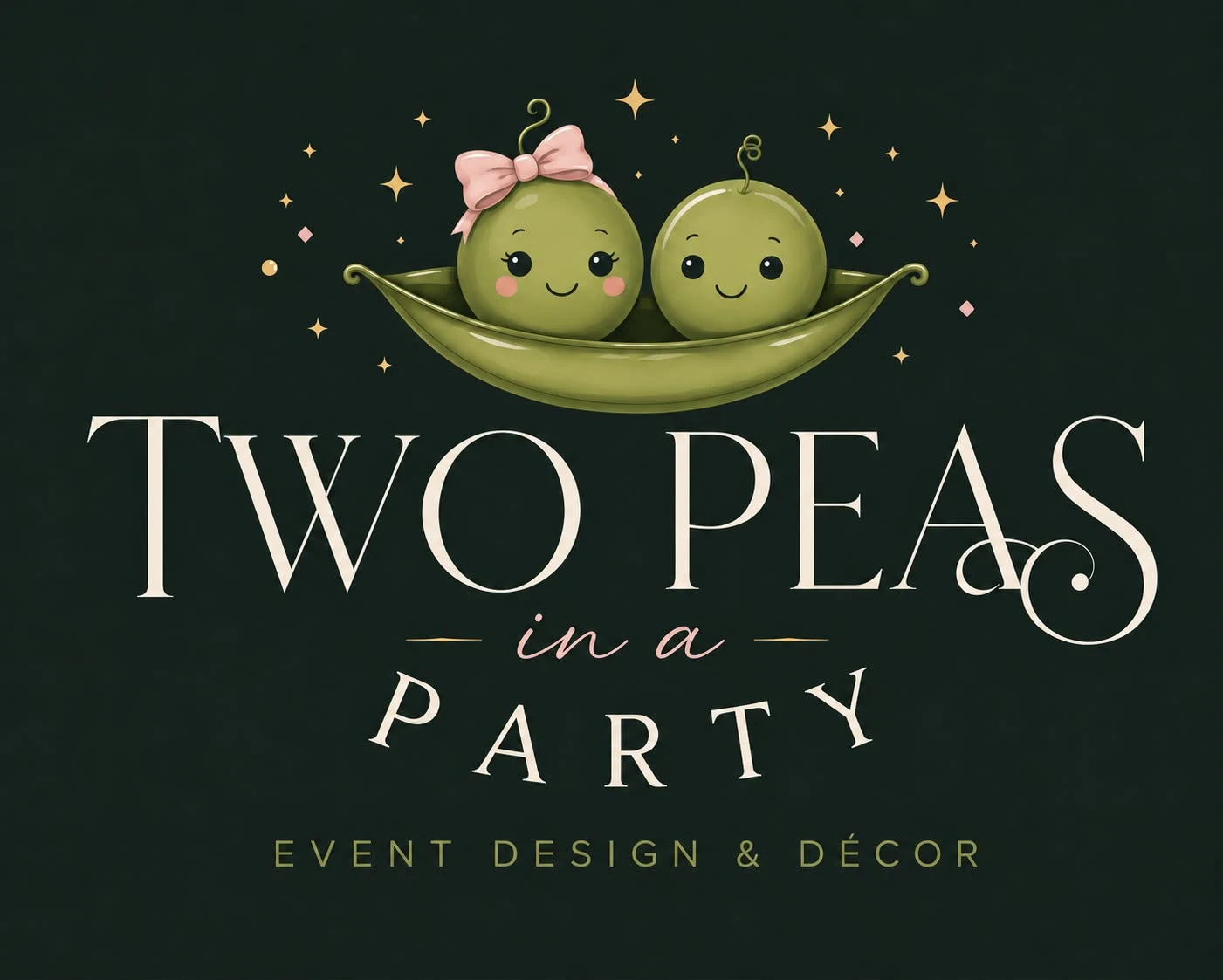 Two Peas in a Party logo